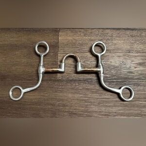 Horse Tack - 5” FG Pro Shop Brushed Short Correction Western Curb Bit